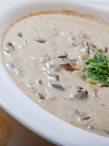 Creamy Chicken Mushroom Soup Recipe