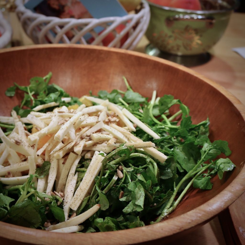 Watercress Orange Parsnip Salad Recipe