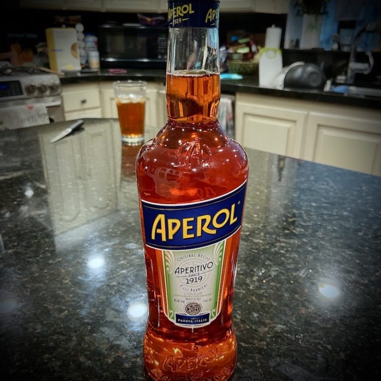 A bottle of Aperol Aperitif