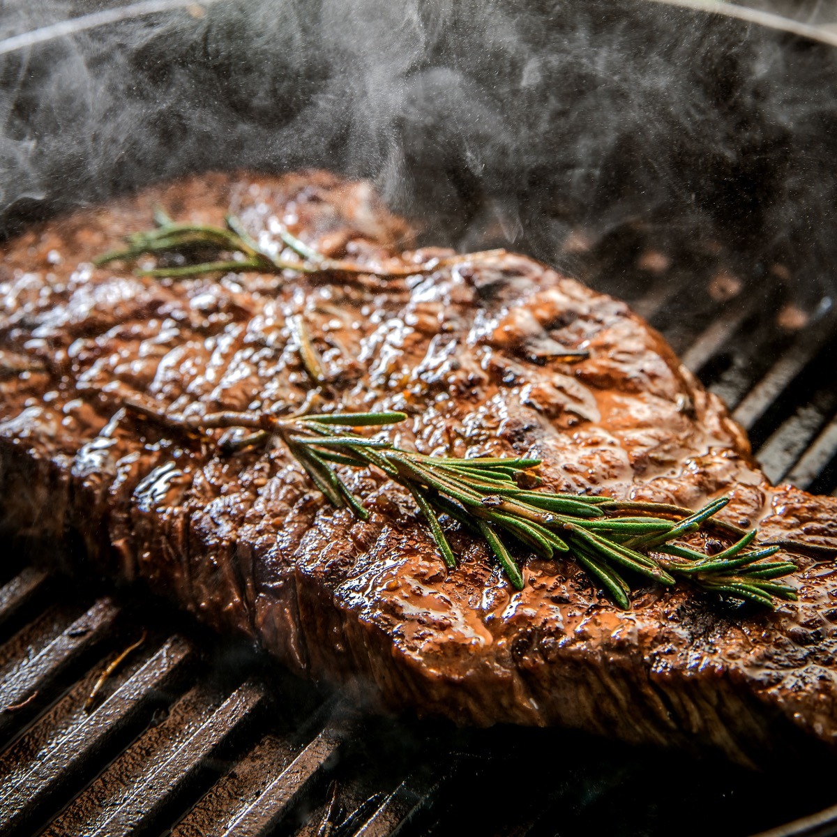 Grilling Steak