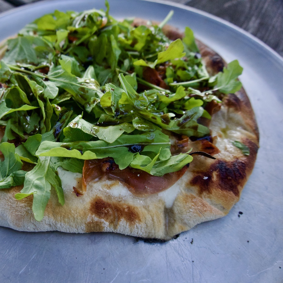 Arugula On Pizza