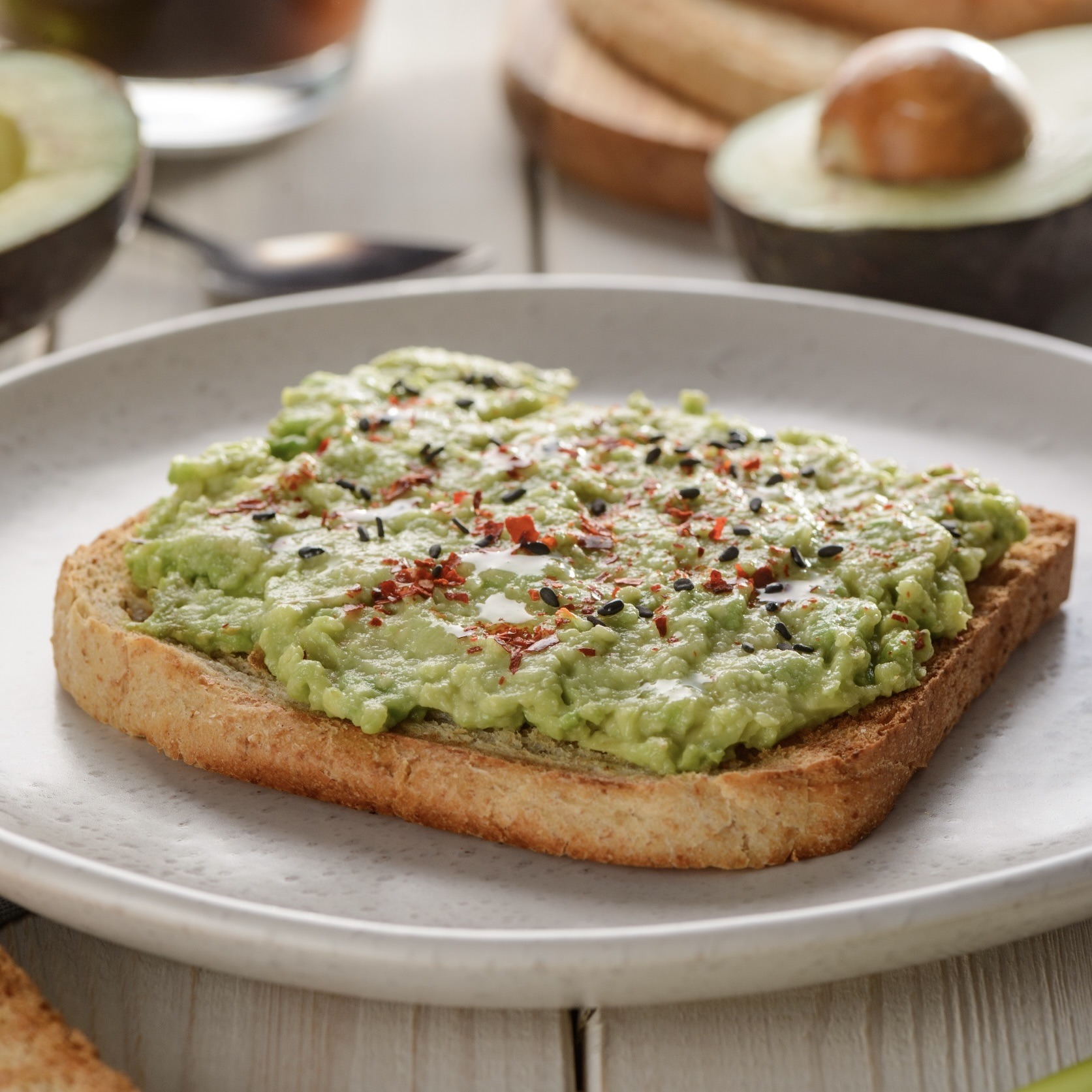 Toast Made With Avocados