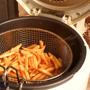 Deep Frying French Fries