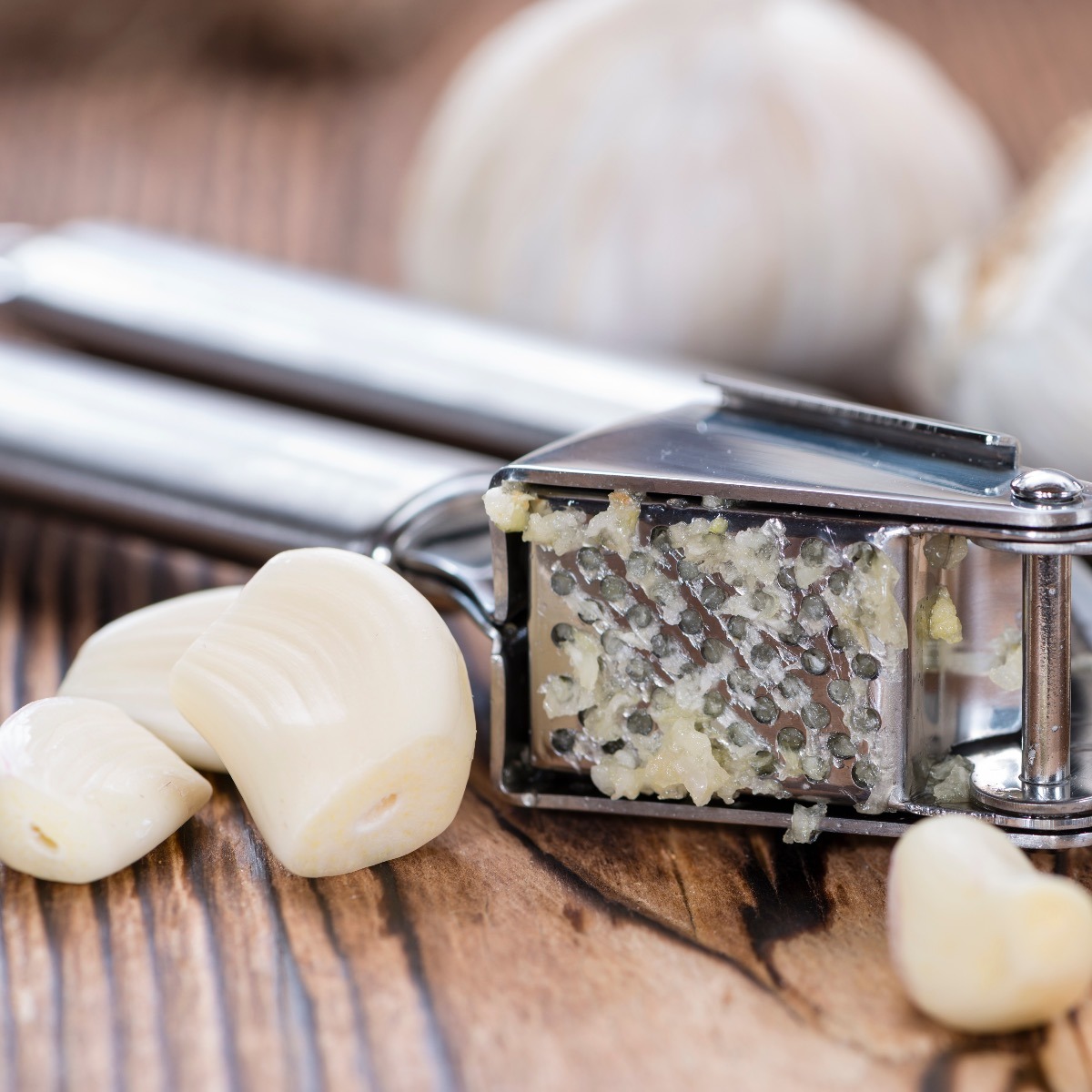 Minced Garlic with Press