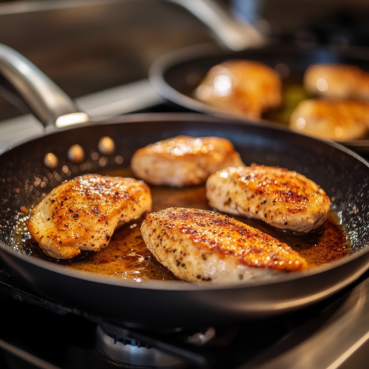 Pan Fried Chicken Breasts