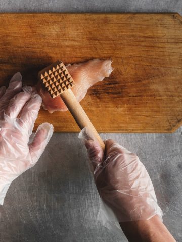 Pounding Chicken Breast