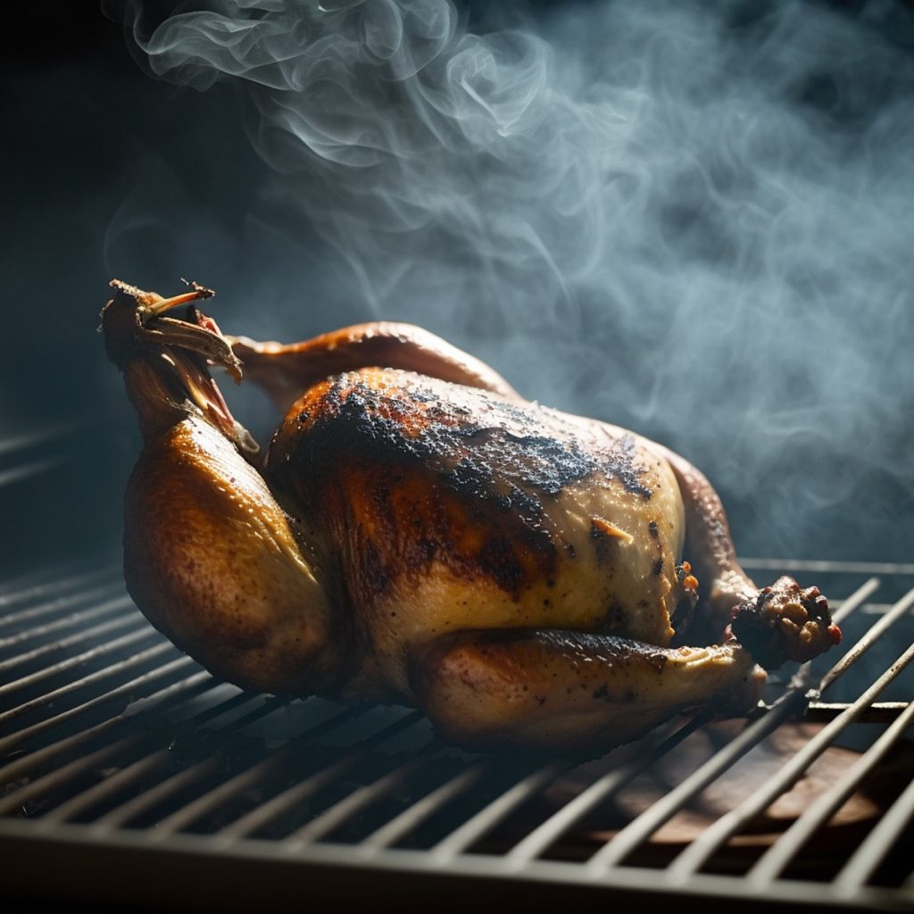 Barbecued Capon