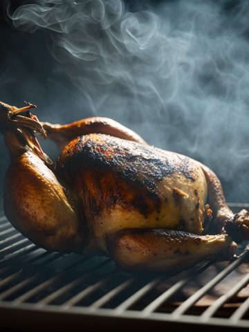 Barbecued Capon