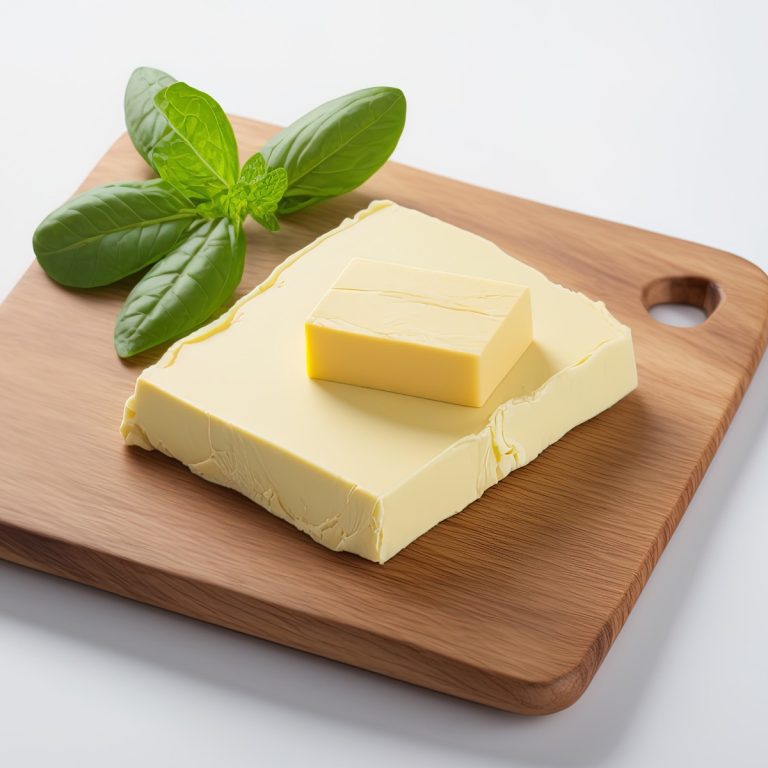 Butter on Cutting Board
