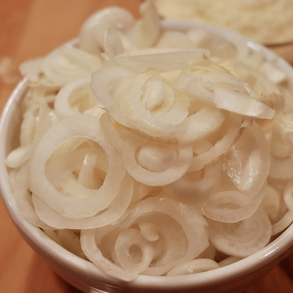 Sliced Cipollini Onions