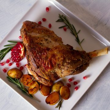 Bone In Roast Leg of Lamb