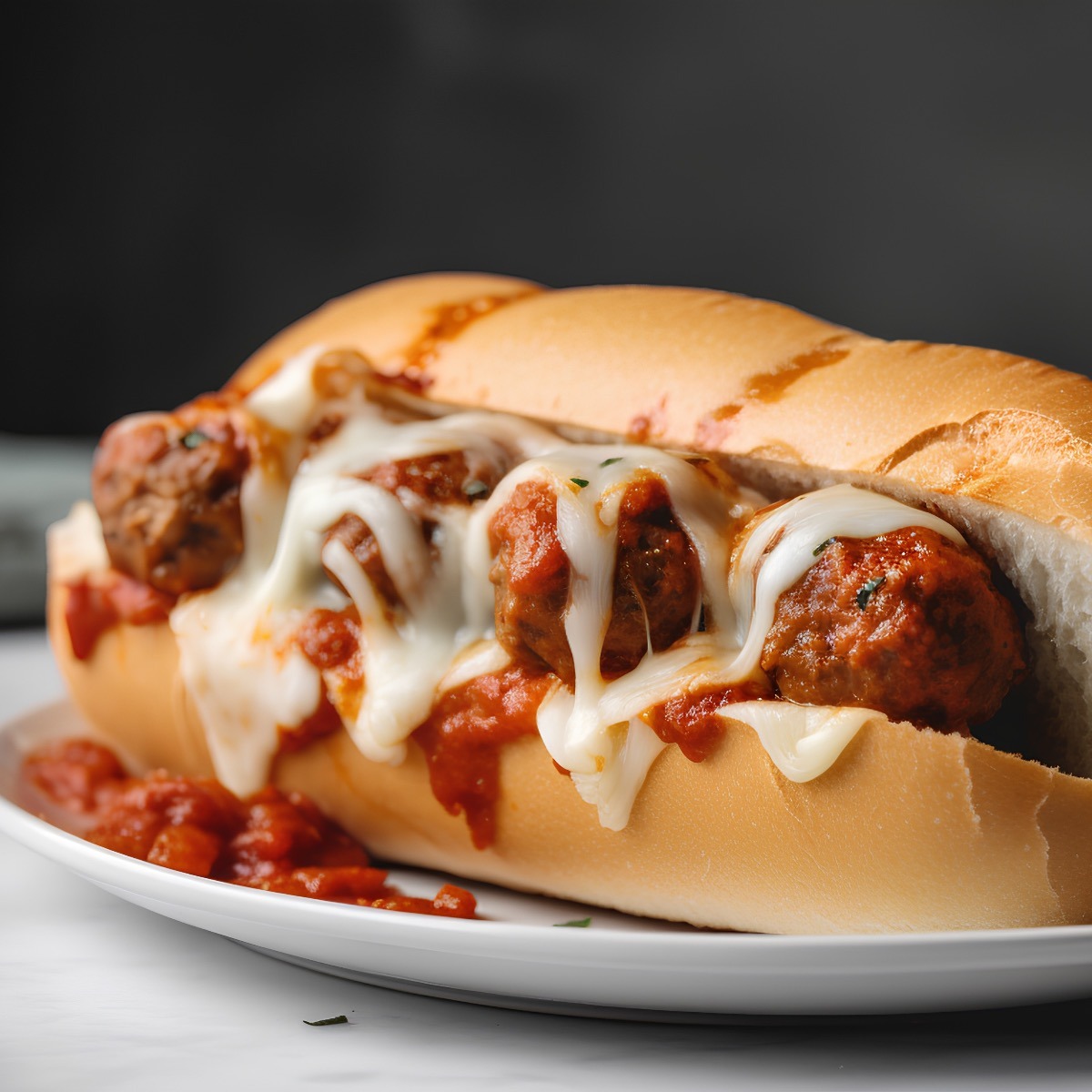 Meatball Sub Sandwich