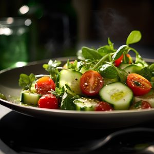 Tomato Vinaigrette Salad