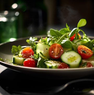 Tomato Vinaigrette Salad