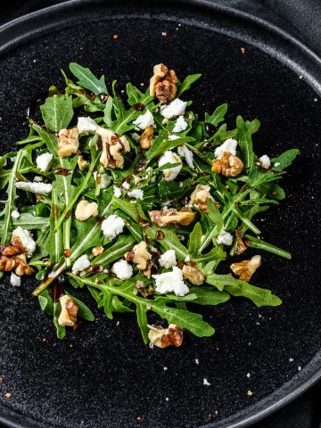 Arugula Salad with Goat Cheese