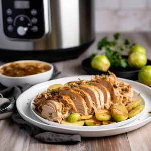 Crock Pot Pork Tenderloin with Apples