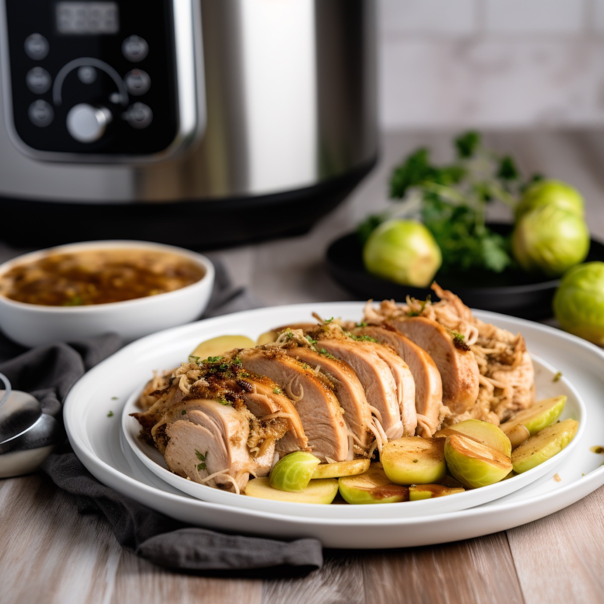 Crock Pot Pork Tenderloin with Apples