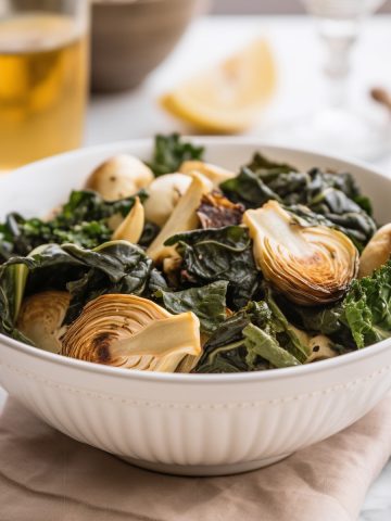 Artichokes and Kale