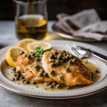 Lemon Caper Butter Sauce