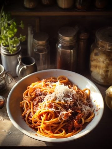 Bucatini alla Amatriciana Sauce