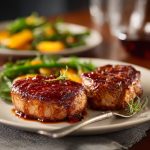 Pork Medallions with Apricot Glaze