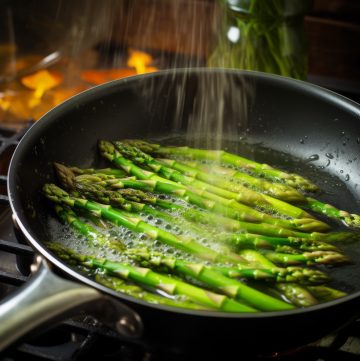 Blanching Asparagus