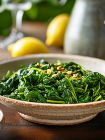 Sautéed Spinach