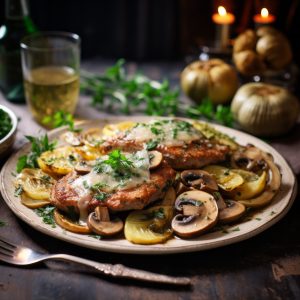 Veal Scallopini with Artichokes Recipe