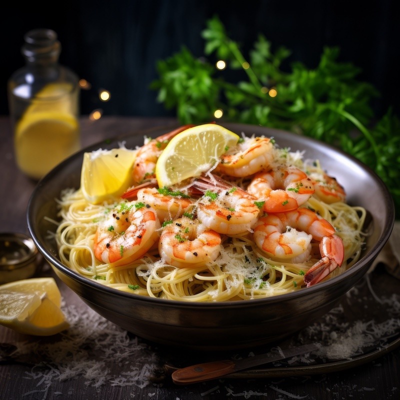 Angel Hair Pasta with Shrimp Recipe