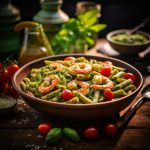 Penne Pesto Shrimp Recipe