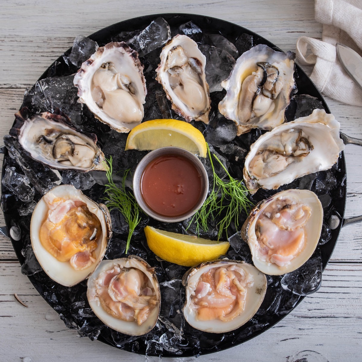 Oysters on the Half-Shell