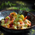 Fingerling Potato Salad with Shrimp