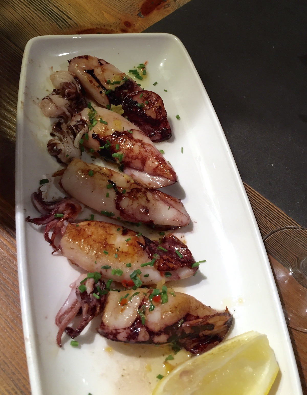 Grilled Squid