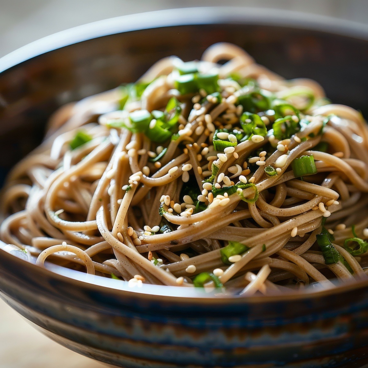 Noodles with Miso Dressing