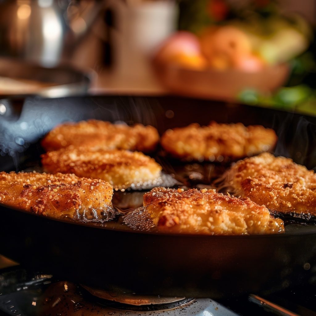 Shallow Fry Chicken Cutlets