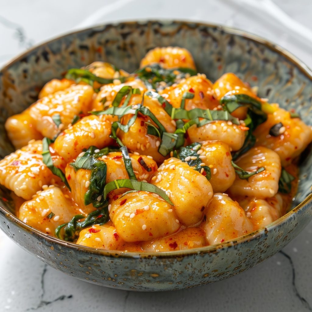 Creamy Gochujang Gnocchi Recipe