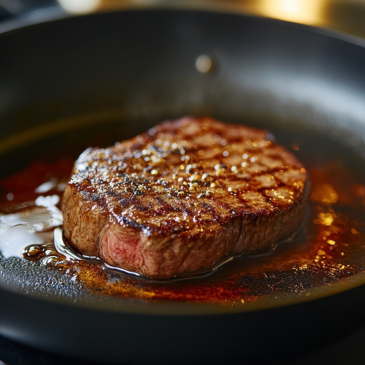 Searing Steak