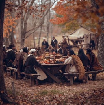 Pilgrims First Thanksgiving