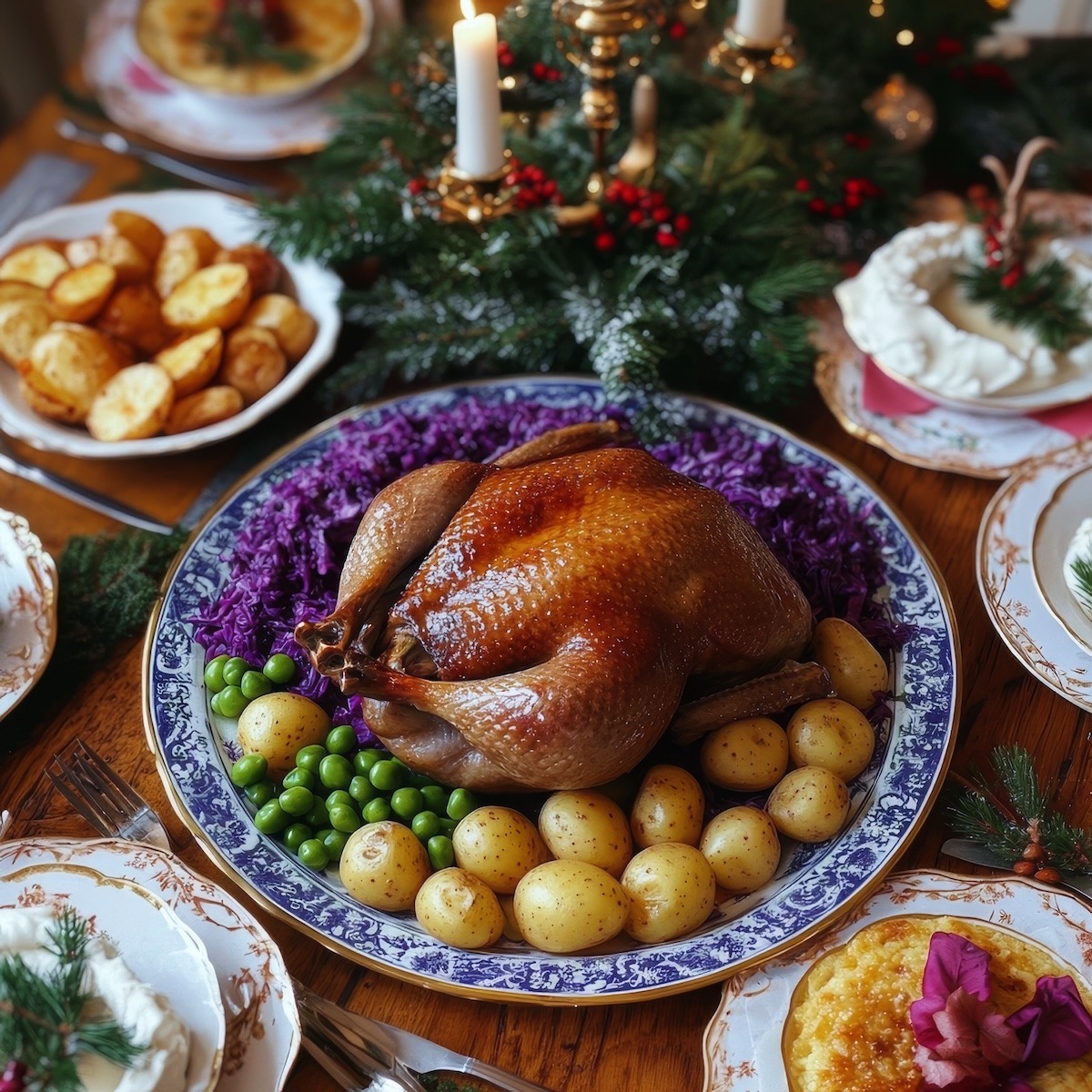 Danish Christmas Dinner Dishes