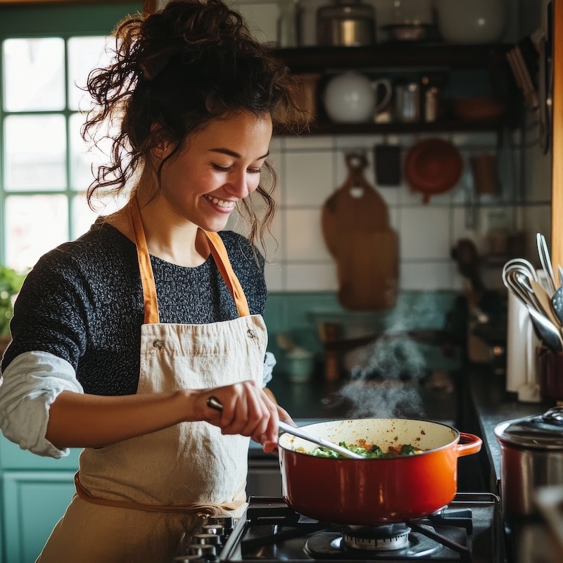 Feeling confident in the kitchen