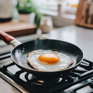 How to Fry a Sunny-Side Up Egg