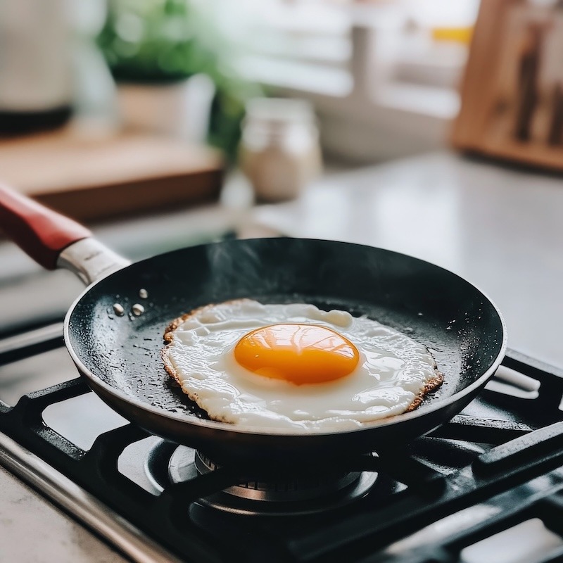 How to Fry a Sunny-Side Up Egg