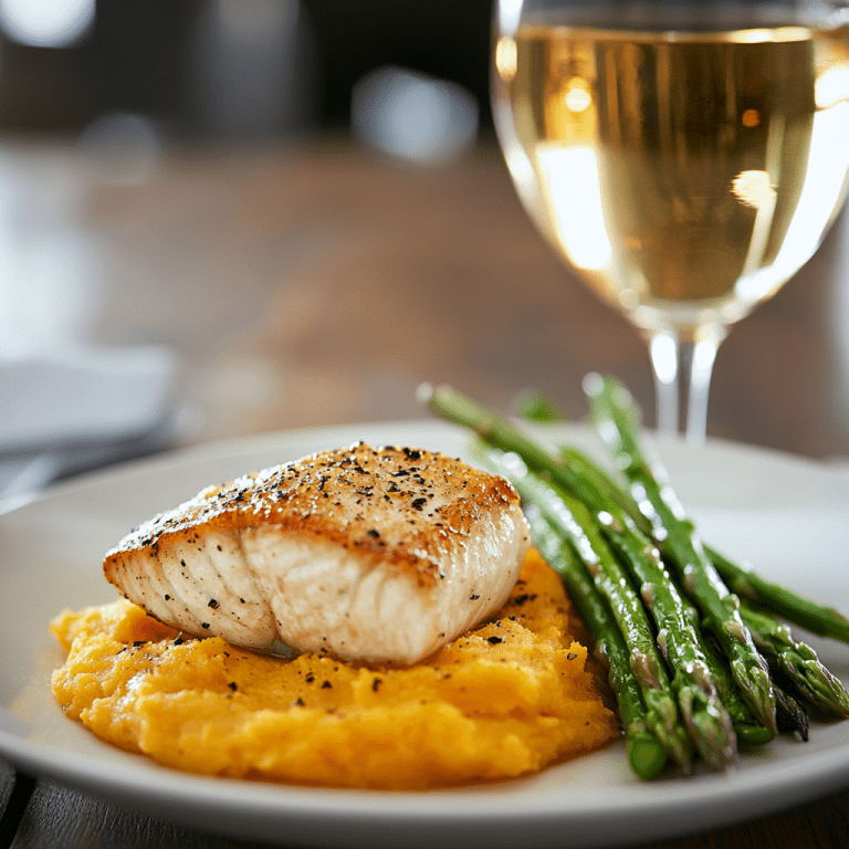 White wine pairing with seafood