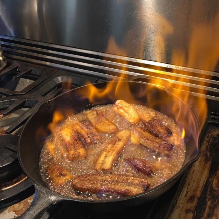 Flambe Bananas Foster