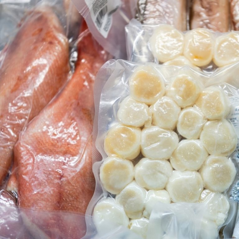 Frozen Fish and Scallops