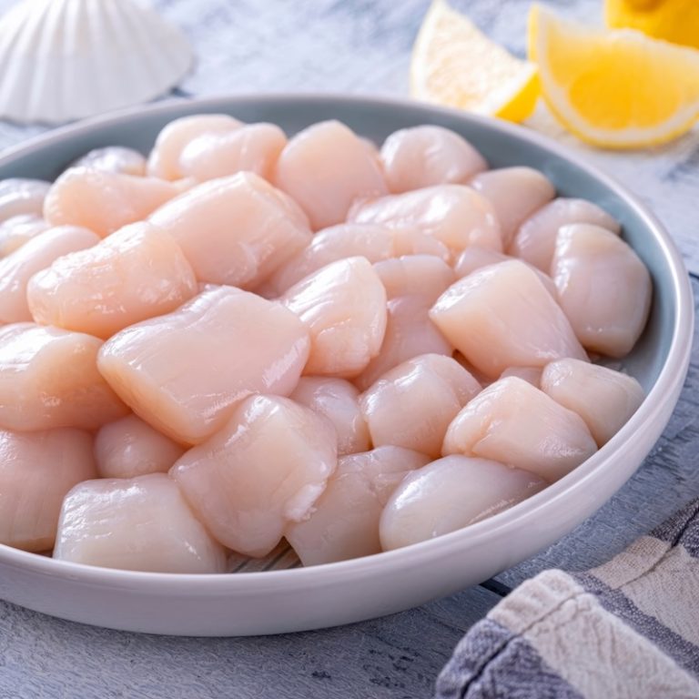 Bowl of Fresh Scallops