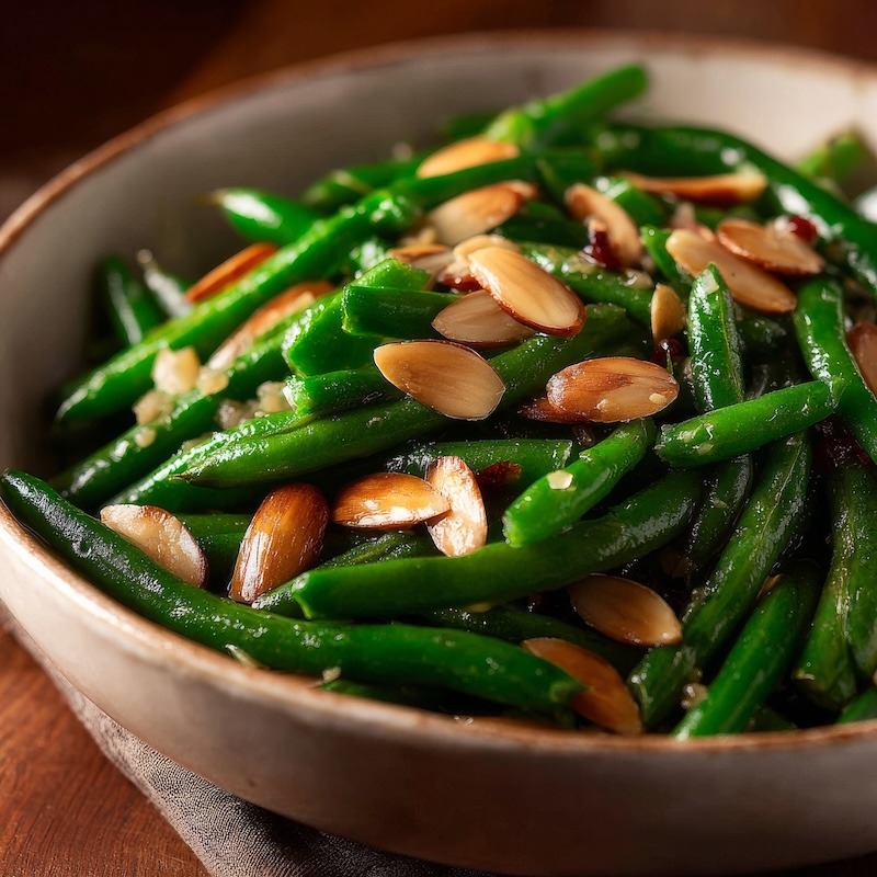 Green Beans Almondine Recipe