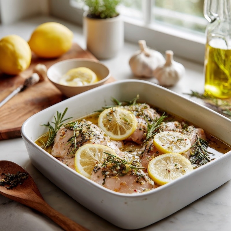 Lemon Herb Marinade Recipe