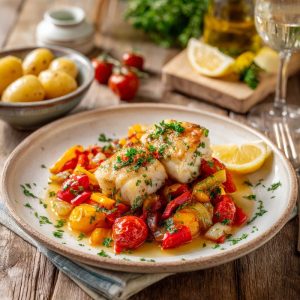 Cod Portuguese with Sherry Recipe