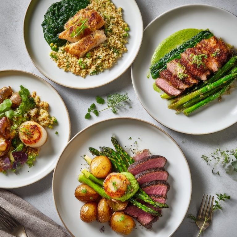 Food Plating Styles